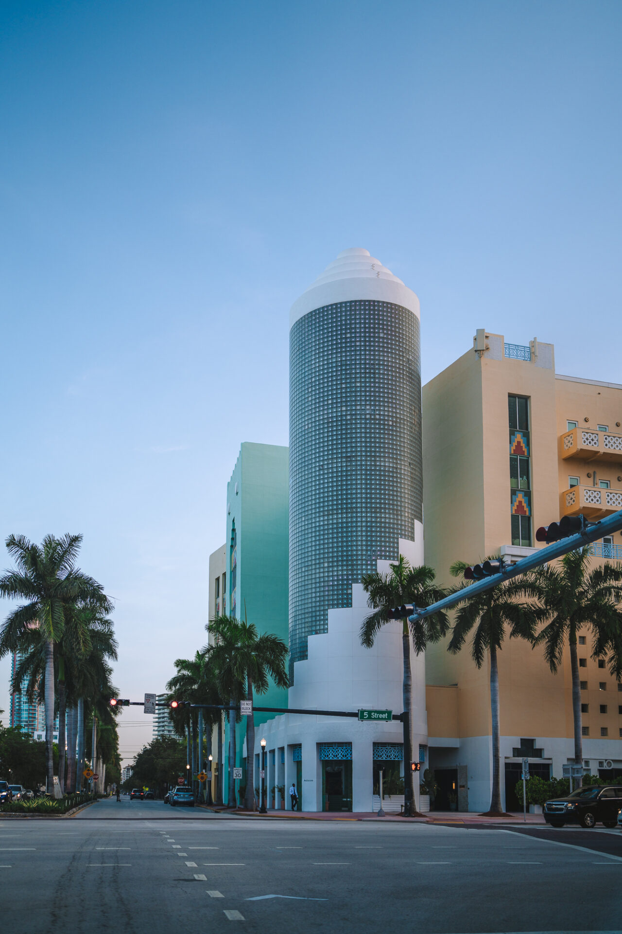 Art Deco design on Miami Beach
