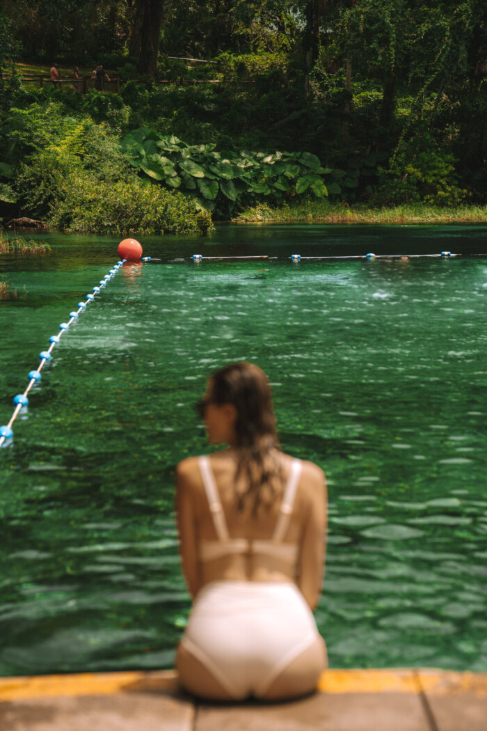 At the Rainbow Springs swimming hole