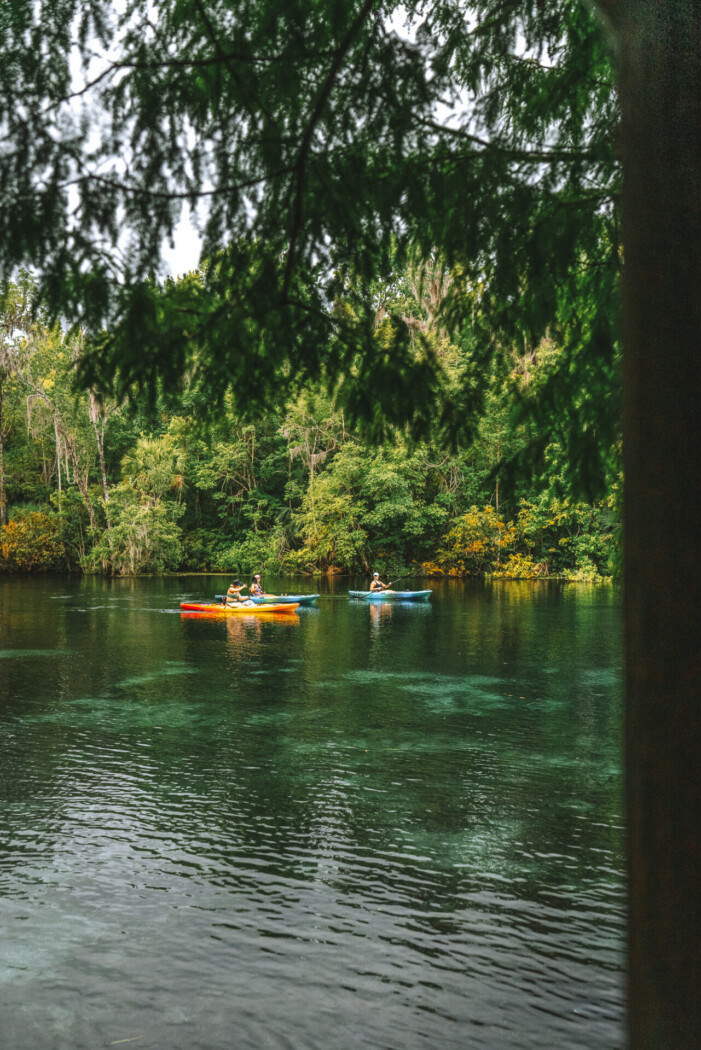 Kayaking at Silver Springs, Ocala