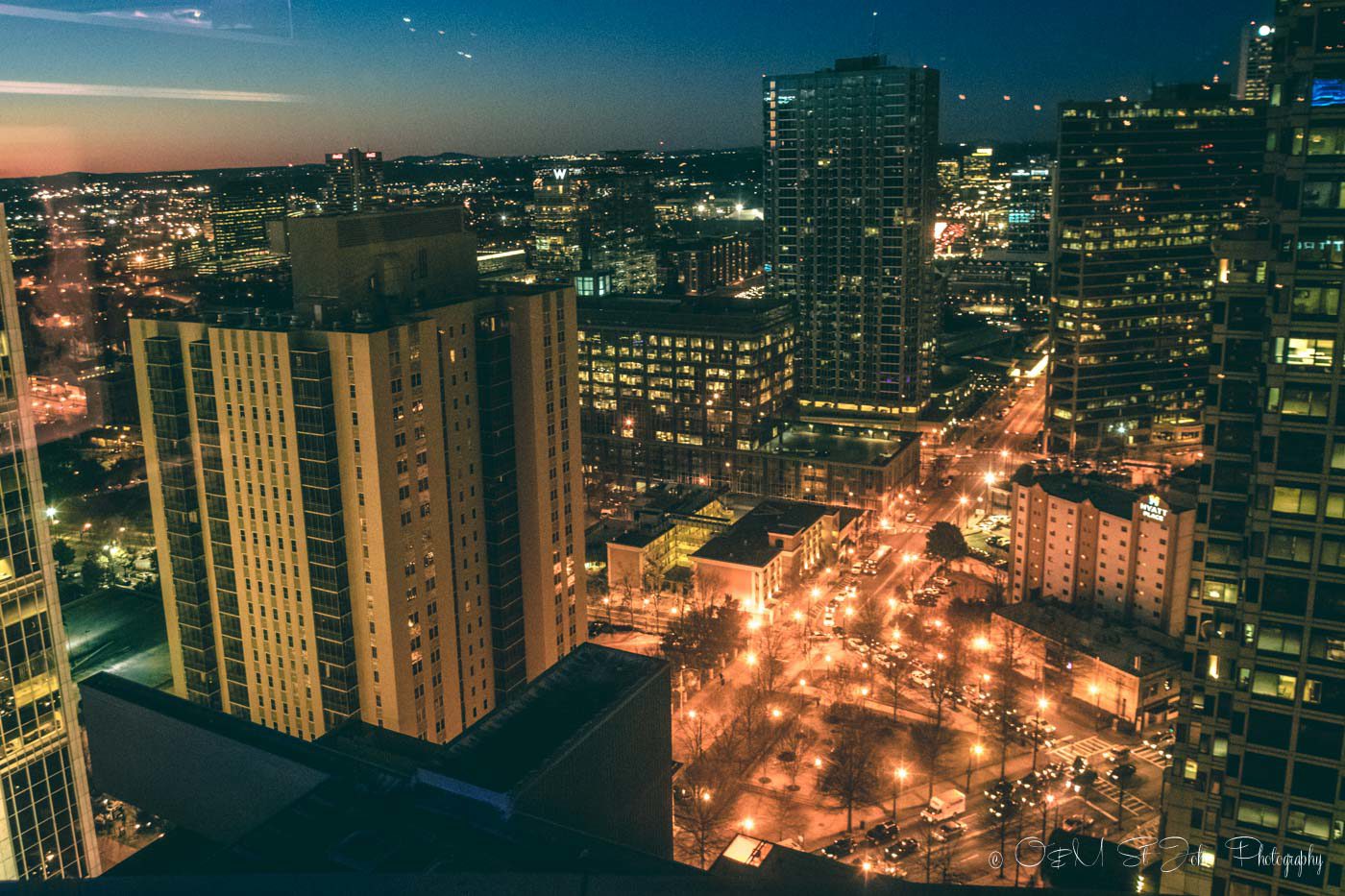 Downtown Atlanta. USA