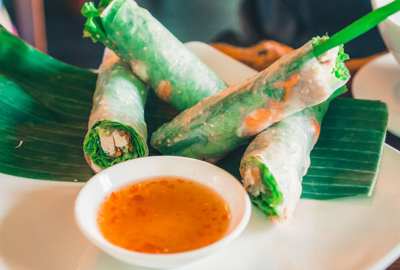 Fresh VIetnamese rolls