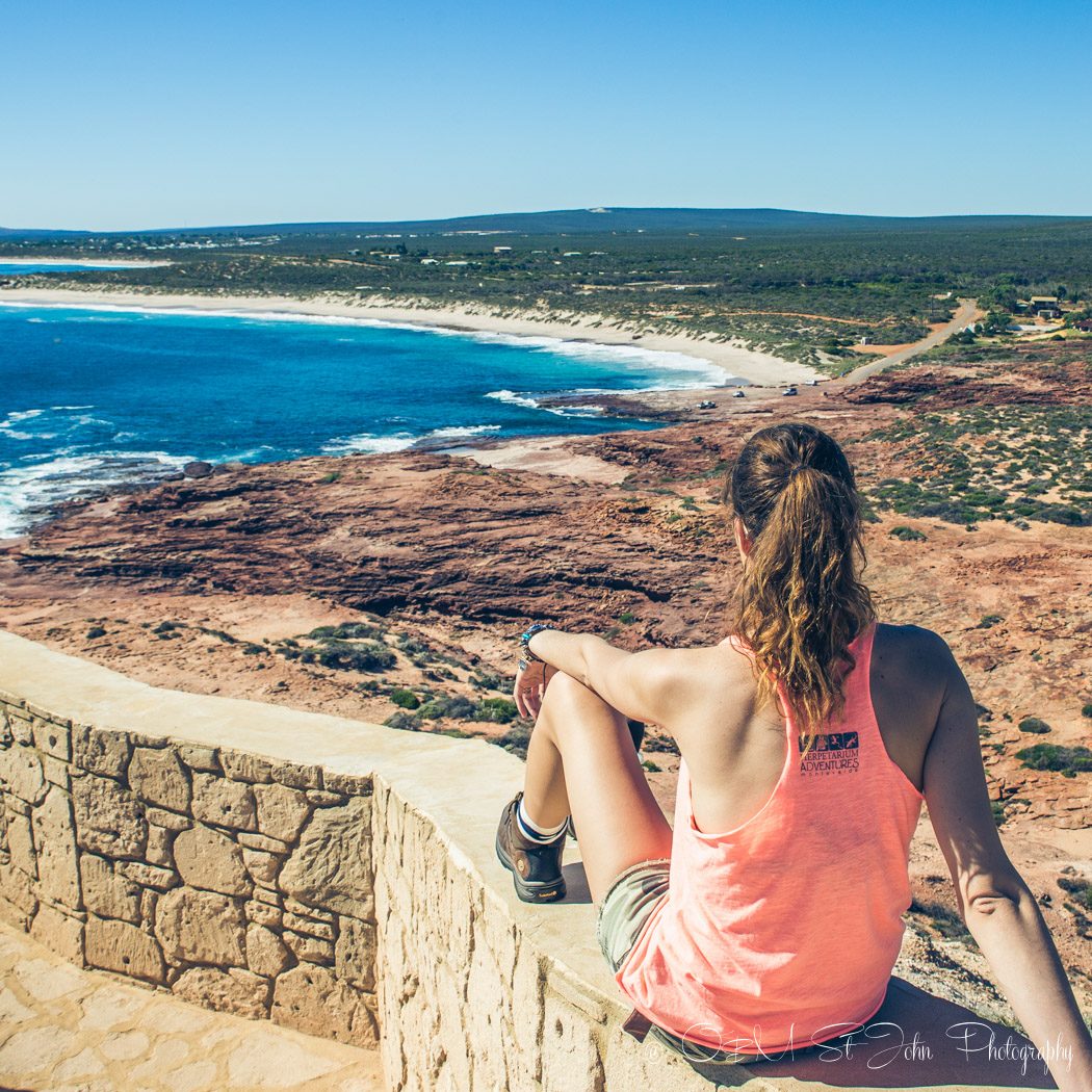 Oksana at Kalbarri National Park