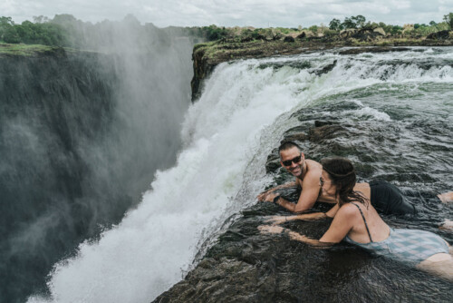 Visiting Devil’s Pool Victoria Falls