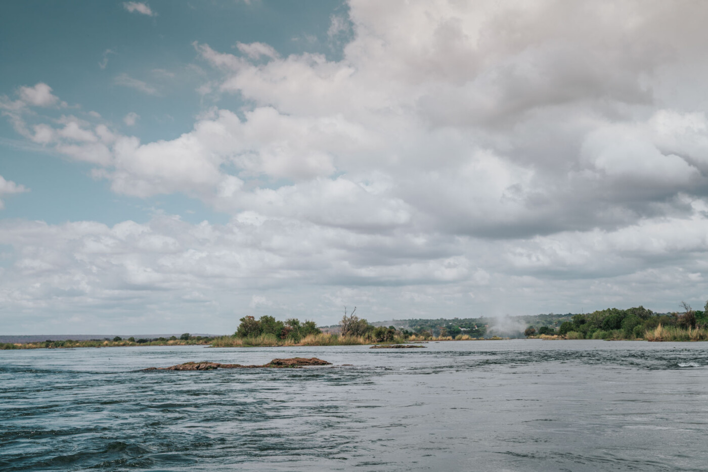 Zambezi River, Livingstone Island, Zambia