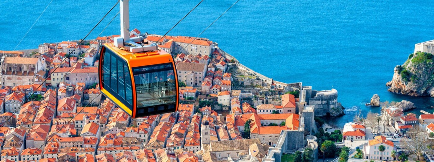 Things to do in Dubrovnik: cable car in Dubrovnik