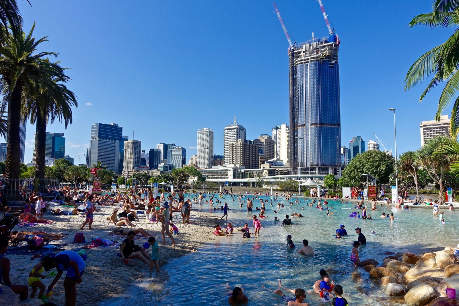 Things to do in Brisbane city: We loved visiting the beach on hot summer days!