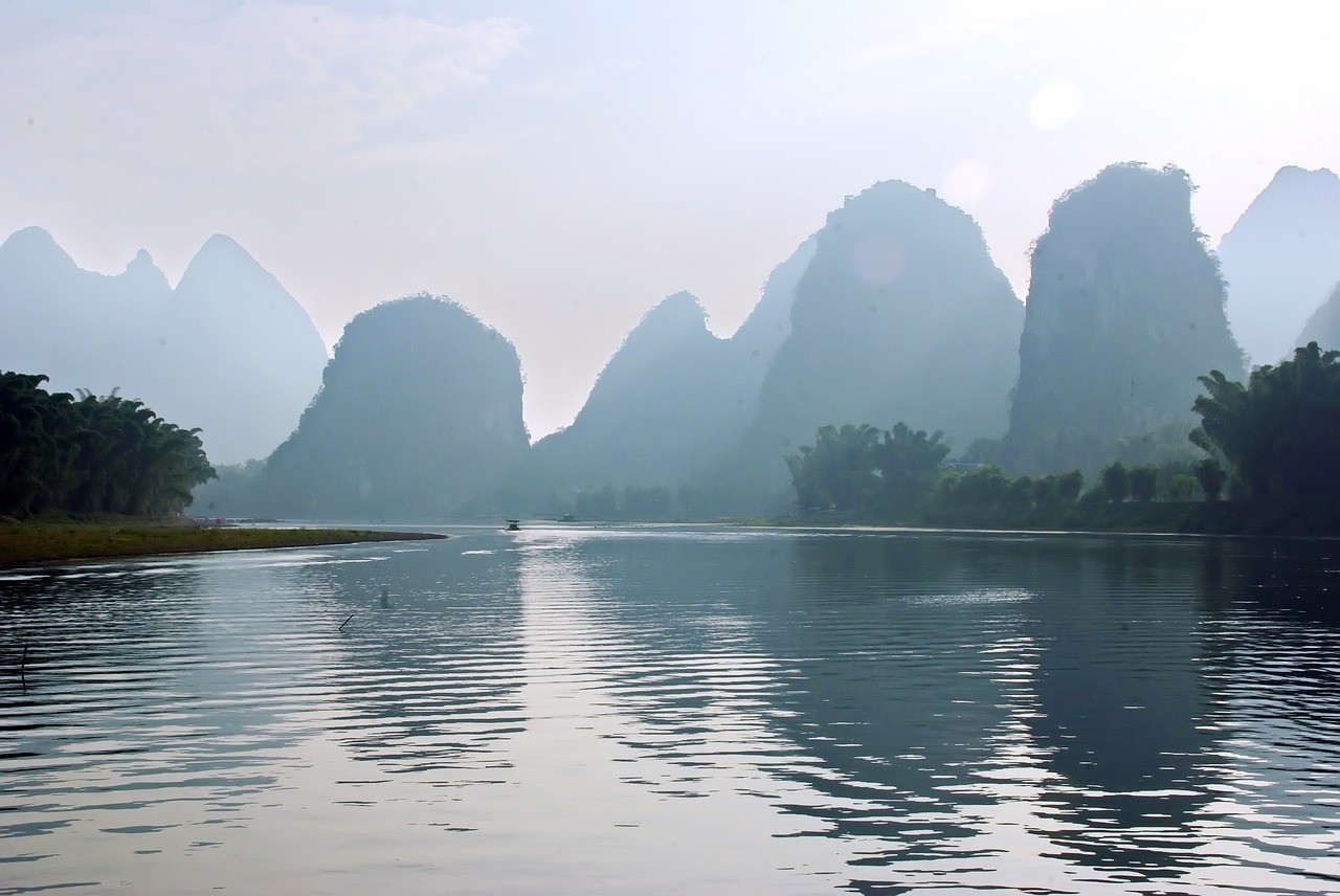 Beautiful places in China: Li River, Yangshuo, China