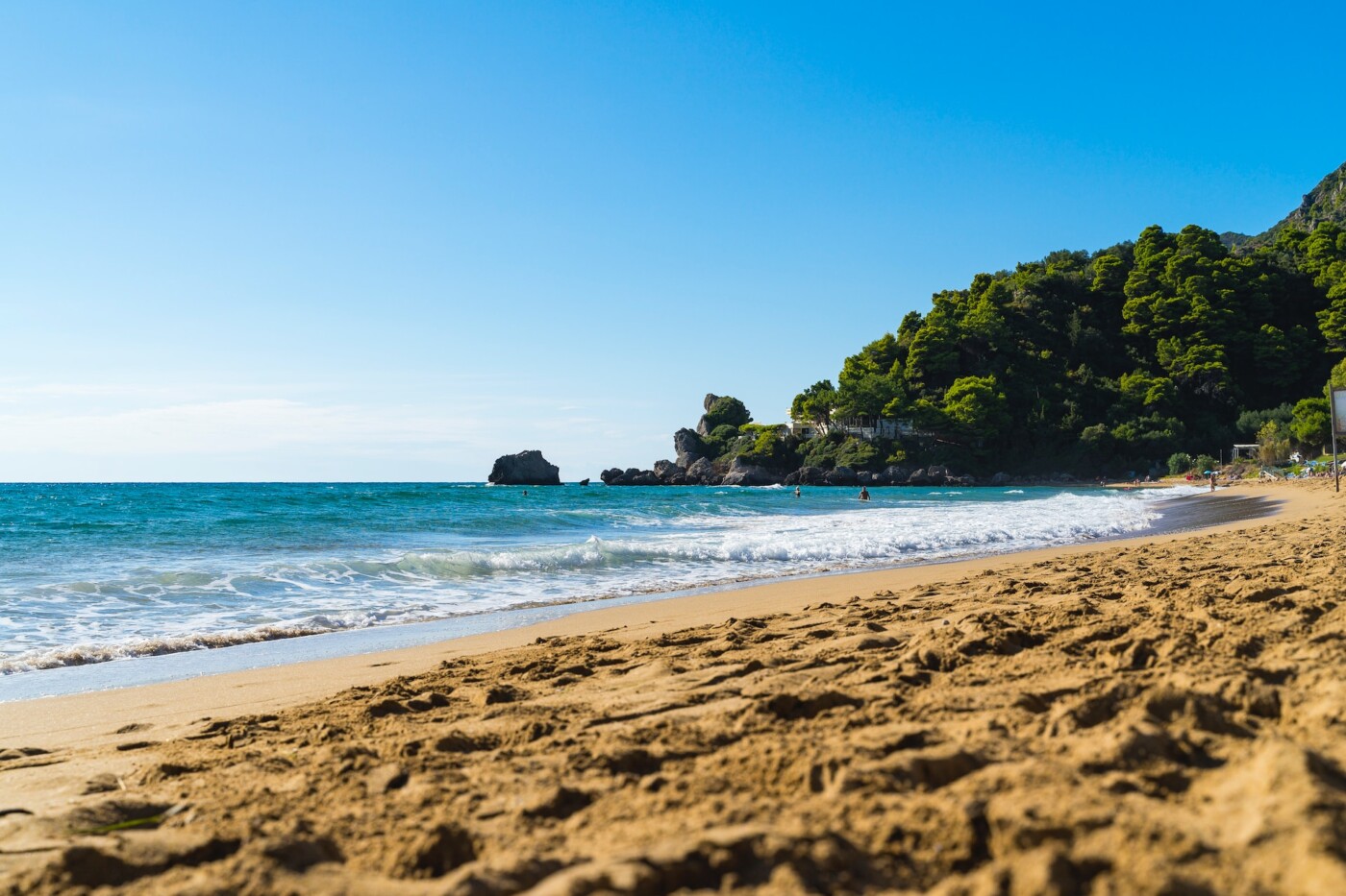 Beaches in Corfu, Greece