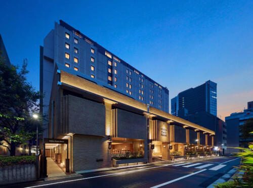 Staying at Shiba Park Hotel, Tokyo, Japan