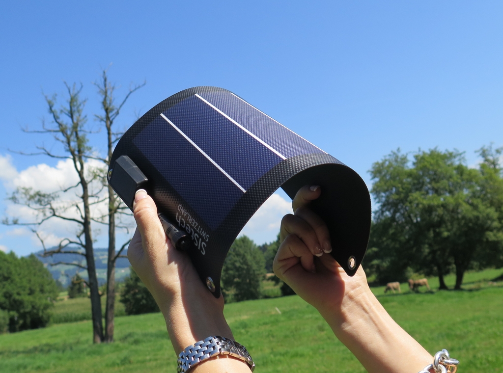 Flexible solar panels for RV or van life