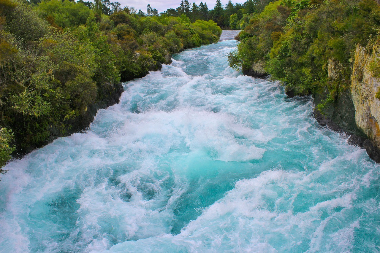 Things to see in New Zealand: Huka Falls