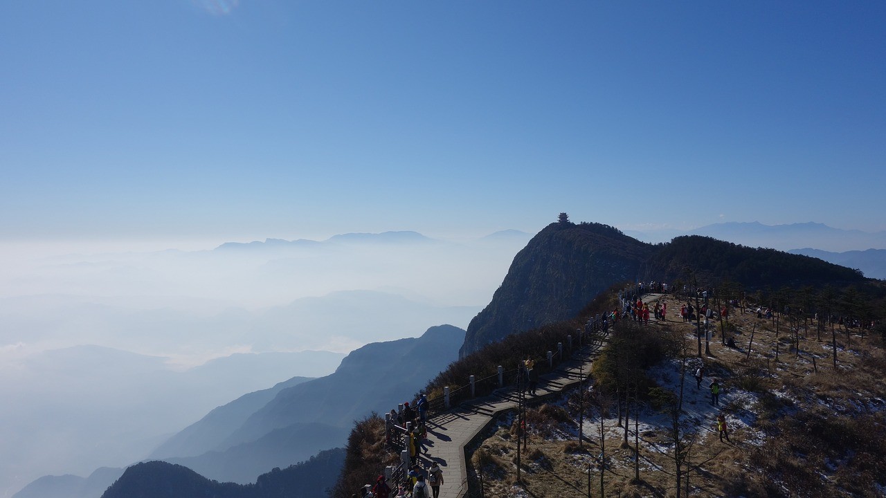 Beautiful places in China: Summit of Mt Emei (EmeiShan)