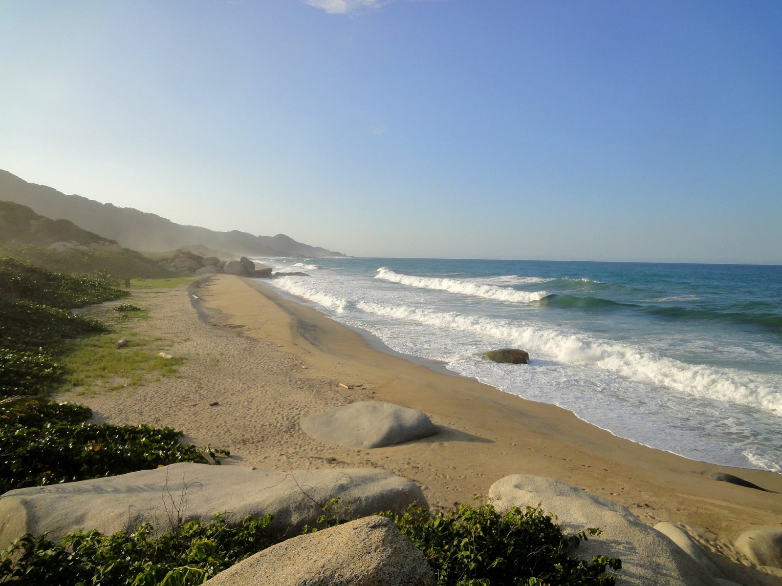 Parque Tayrona: One of Tayrona National Park's secluded beaches. 