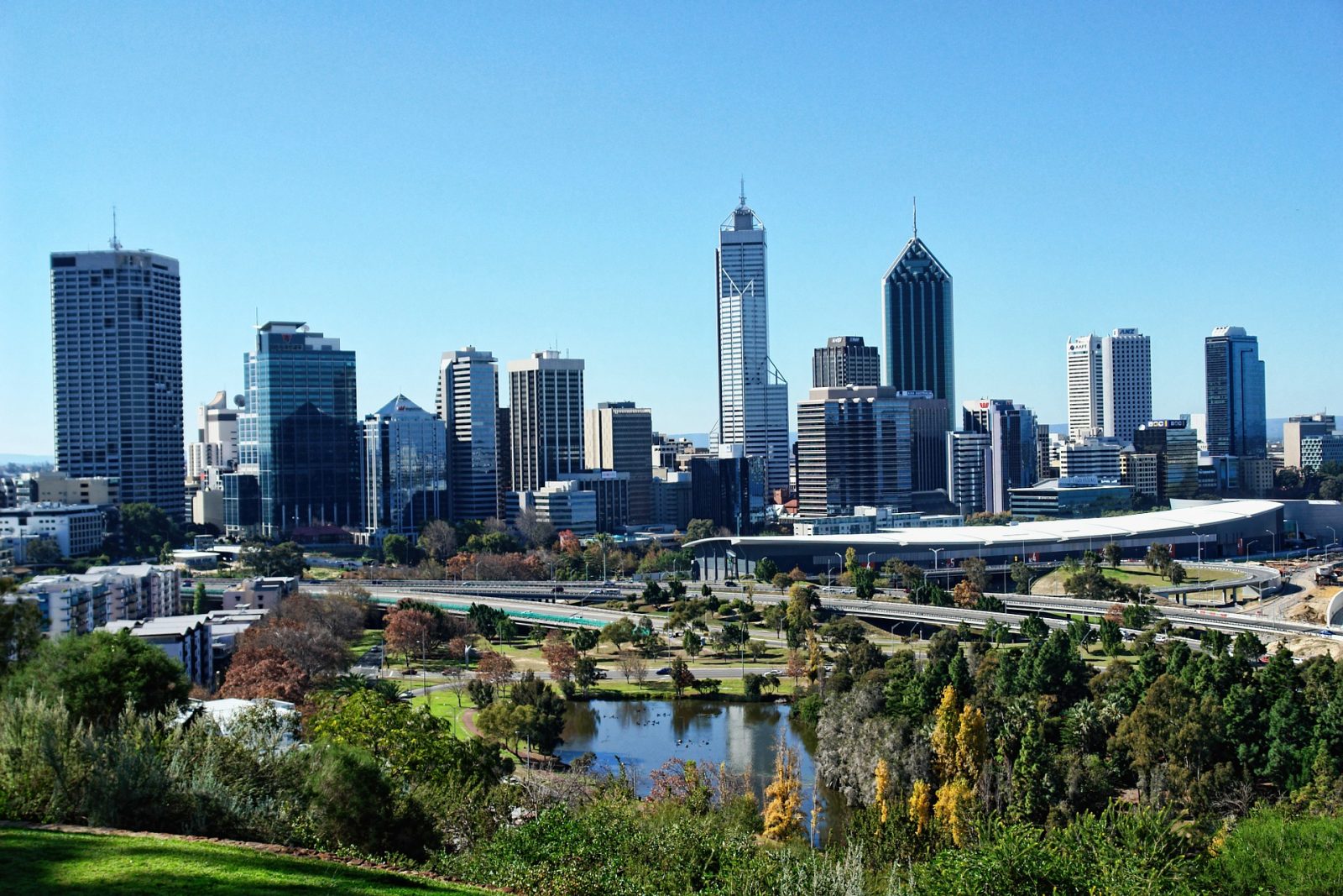 Perth Skyline from Kings Park