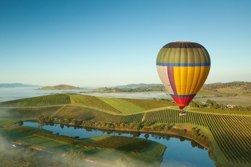 Hot Ari Ballooning in Yarra Valley