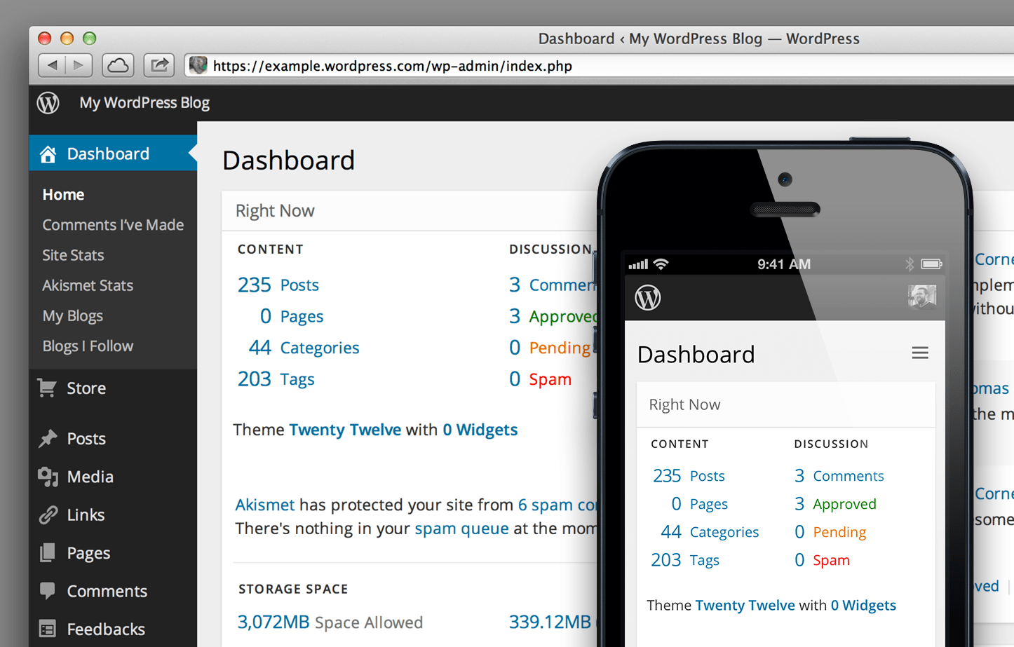 wordpress-future-dashboard