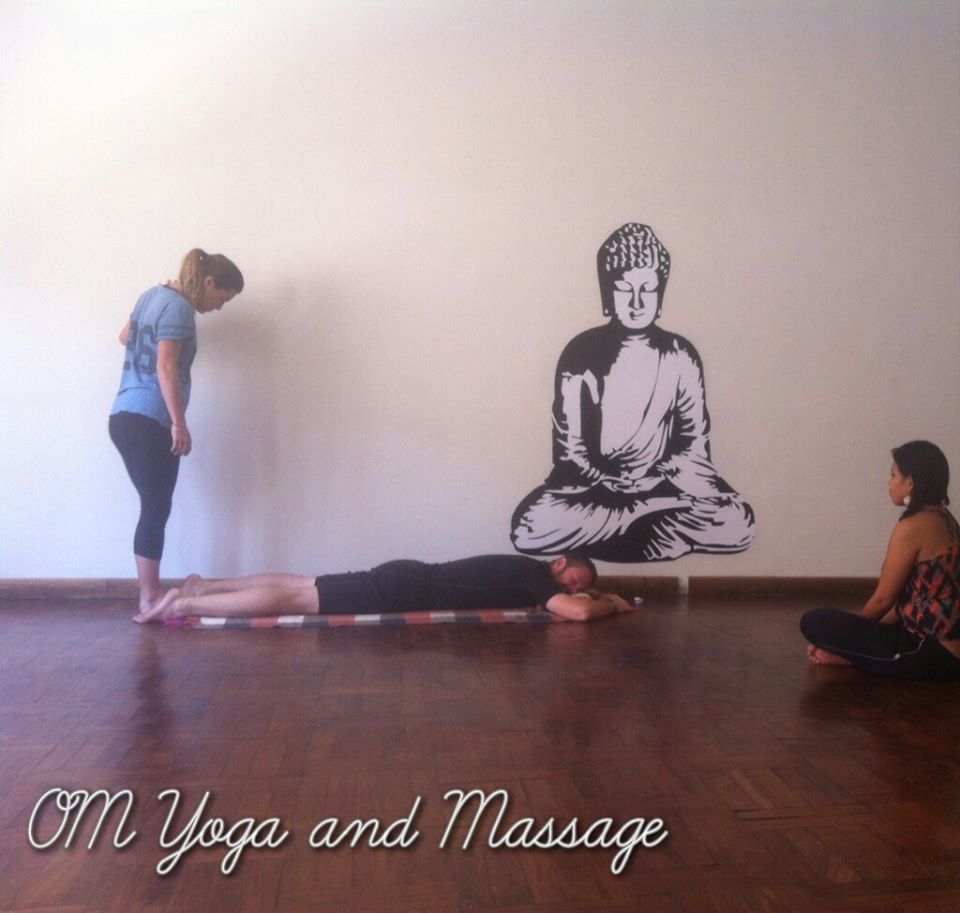 Yoga training. Photo courtesy of Two Monkeys Travel